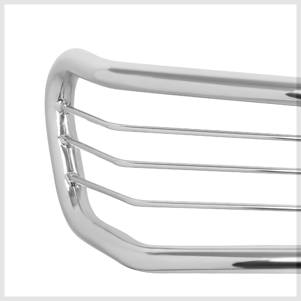 Fit 20012007 Toyota Highlander Chrome Stainless Steel Bumper Grille