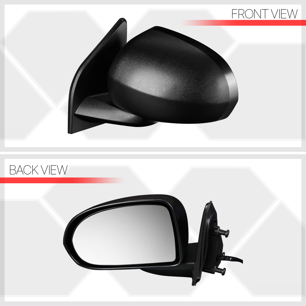 Fits 20072017 Jeep Compass [MANUAL] Left Side Foldable Factory OE